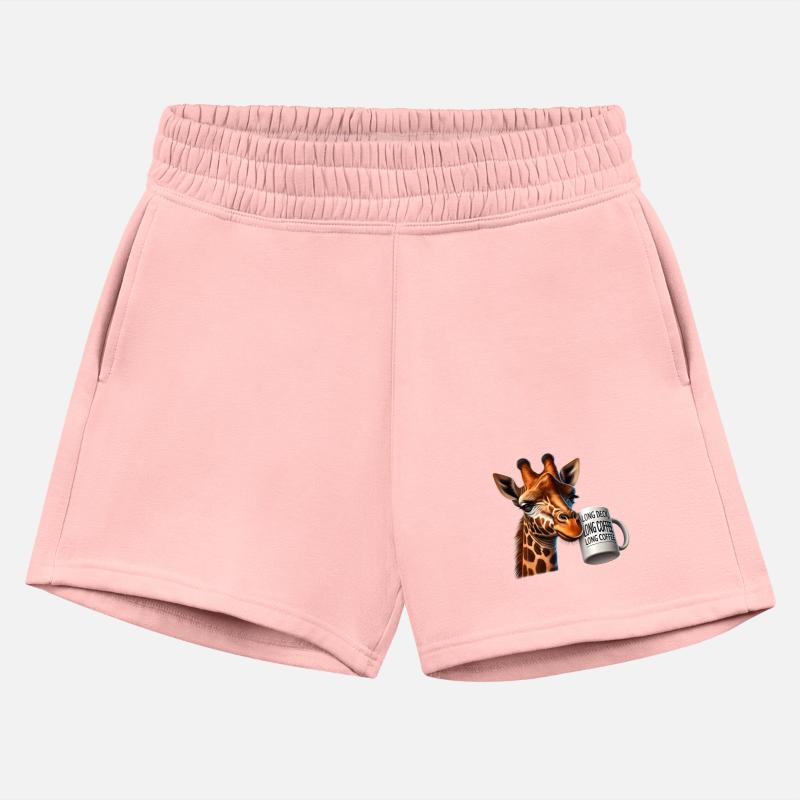 Sarcastic Giraffe Long Day, Long Coffee