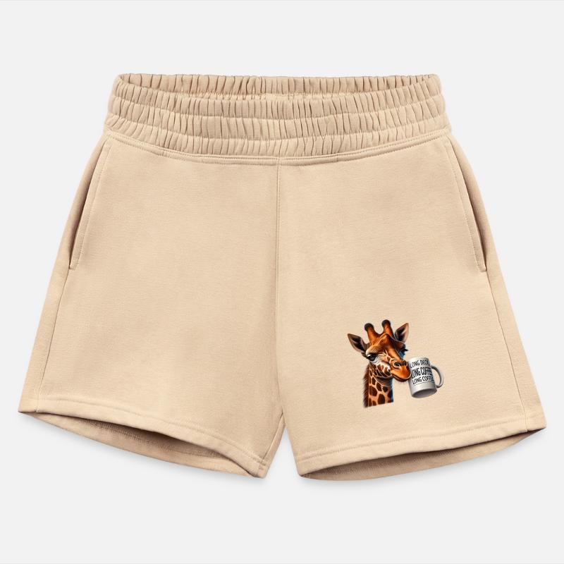 Sarcastic Giraffe Long Day, Long Coffee