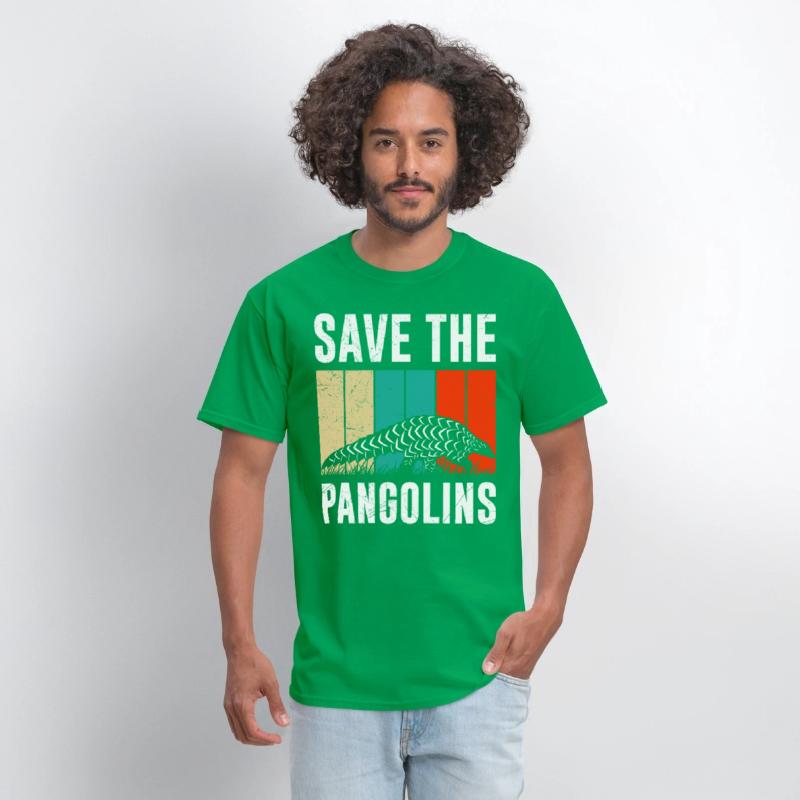 Save The Pangolins design animal rights