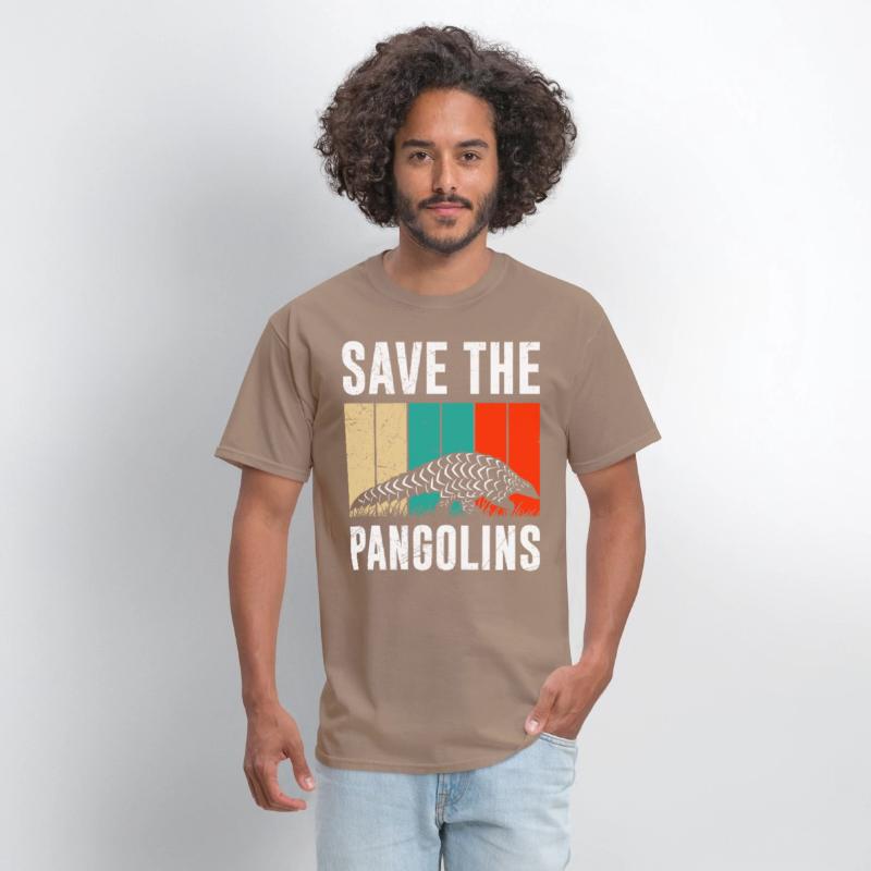 Save The Pangolins design animal rights