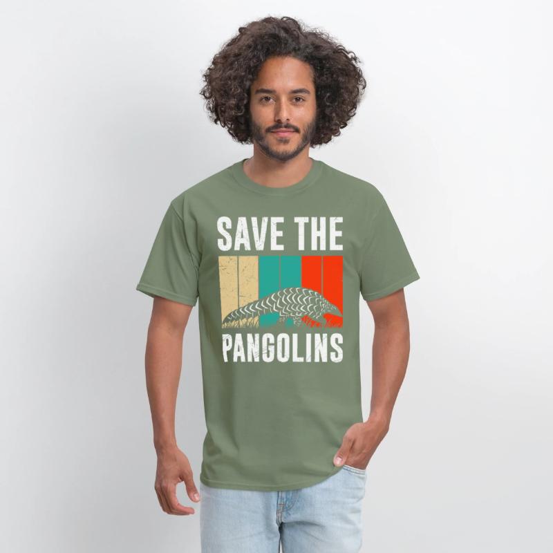 Save The Pangolins design animal rights