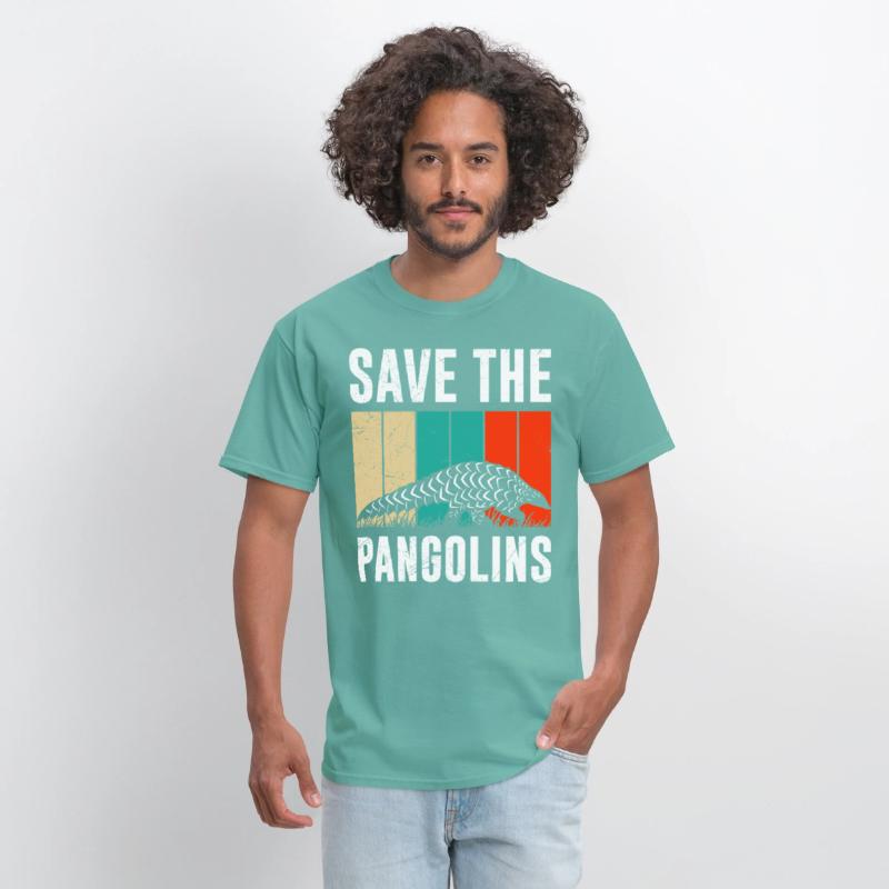 Save The Pangolins design animal rights