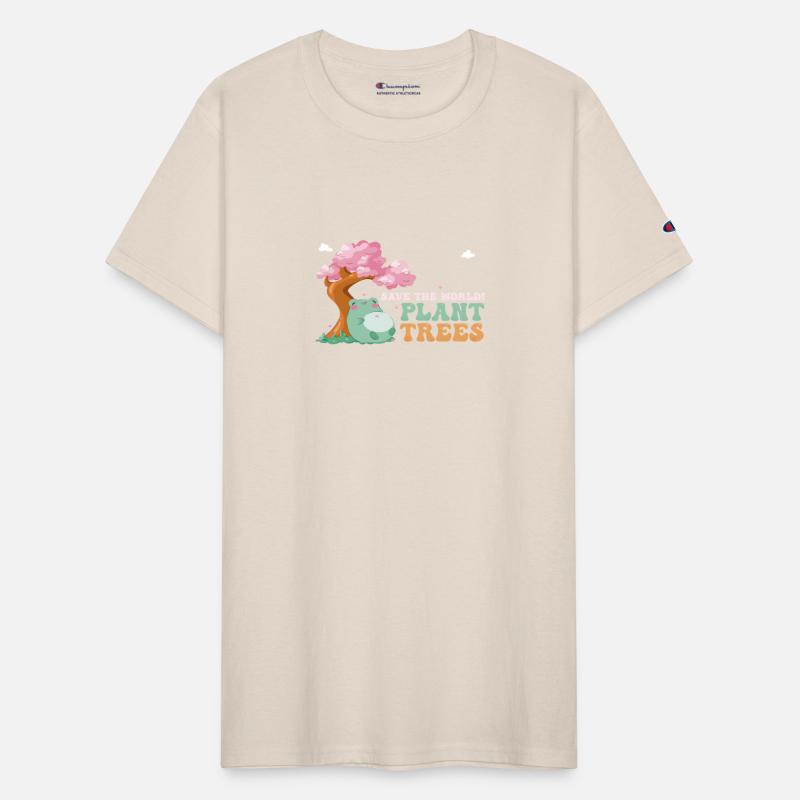 Save the World, Plant Trees - Cute Frog - Arbor