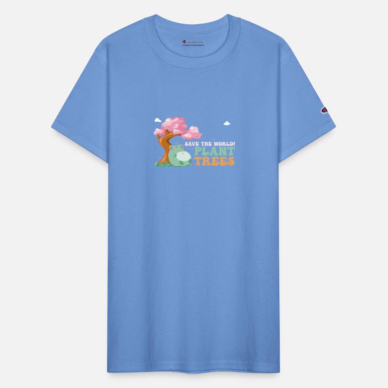 Save the World, Plant Trees - Cute Frog - Arbor