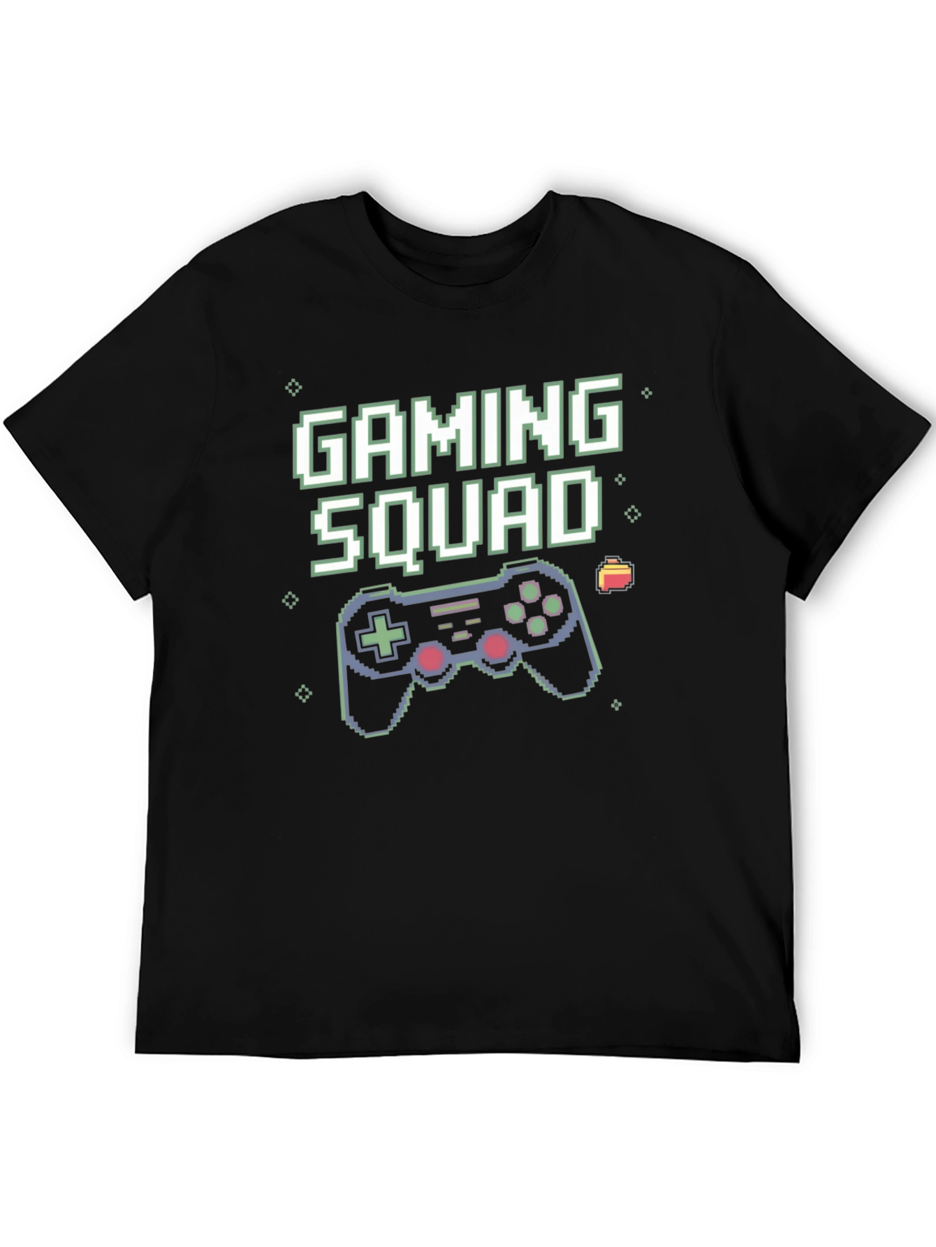 Gaming Squad T-Shirt Pixel Art Controller
