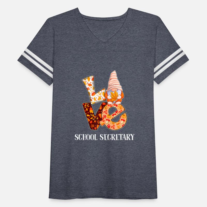 School Secretary Love Autumn Gnome Teachers