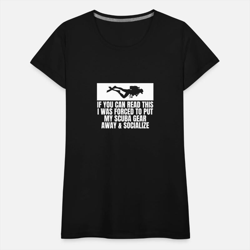 Scuba Diving Quote Pun Funny Scuba Diver