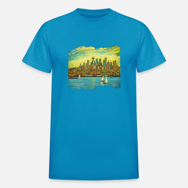 Seattle Washington Emerald City Starry Nights