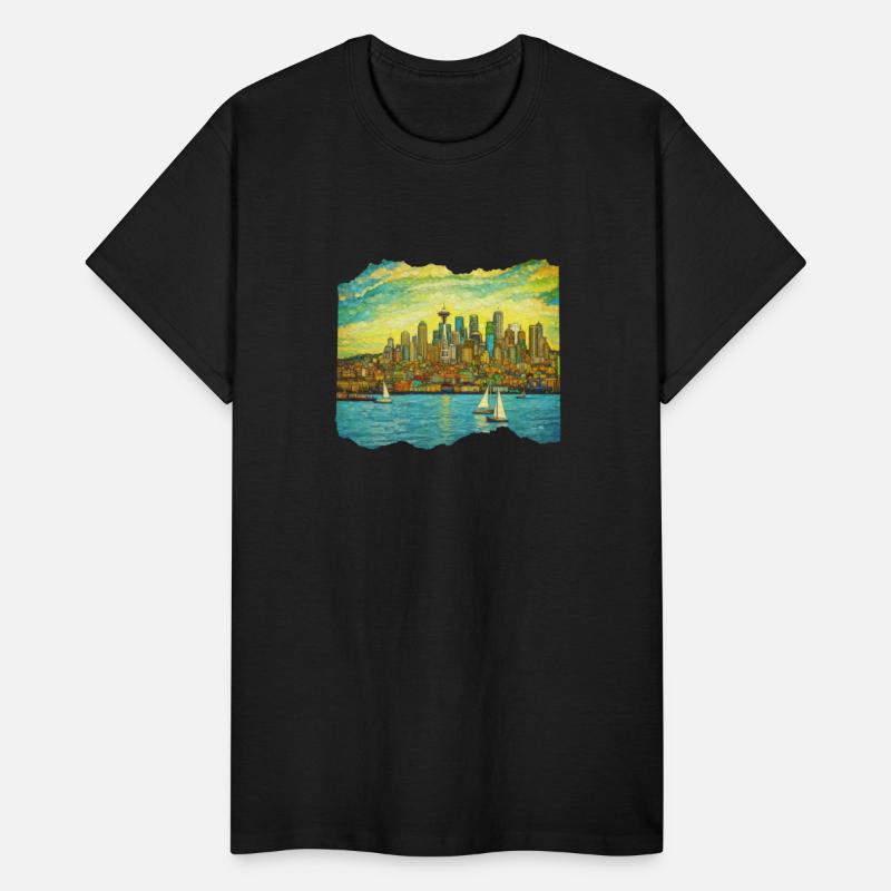 Seattle Washington Emerald City Starry Nights