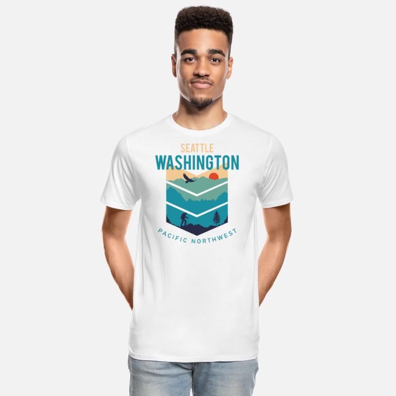 Seattle Washington Native Hometown Vintage Pacific