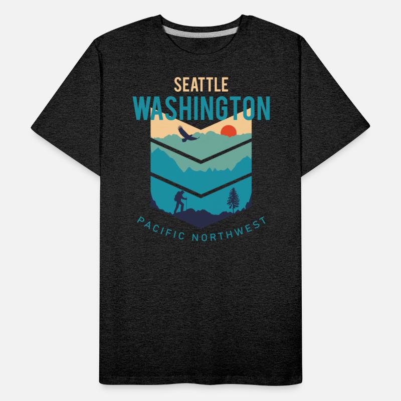Seattle Washington Native Hometown Vintage Pacific