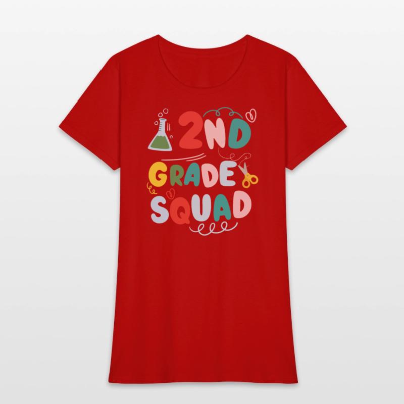 Second Grade Squad Teachers Kids 2nd Grade