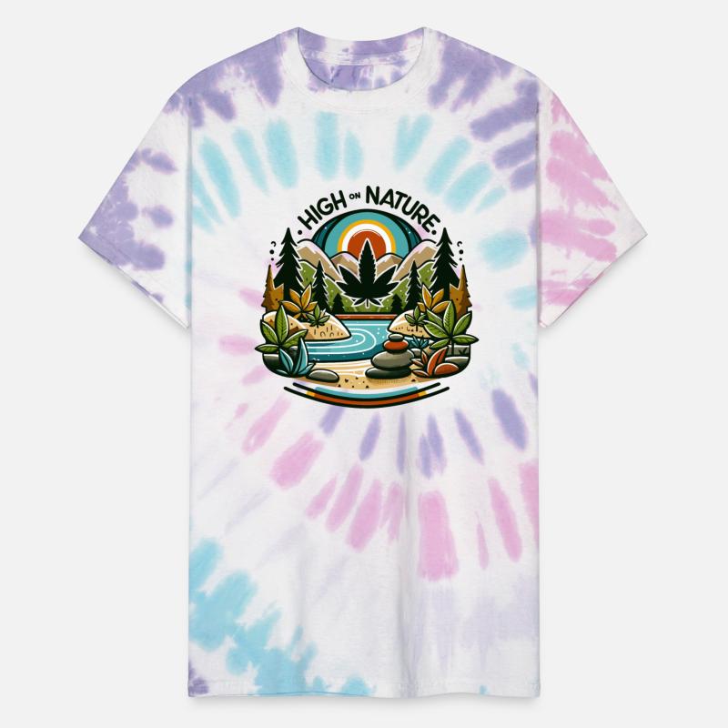 Serene Nature and Cannabis Scene - "High on Nature