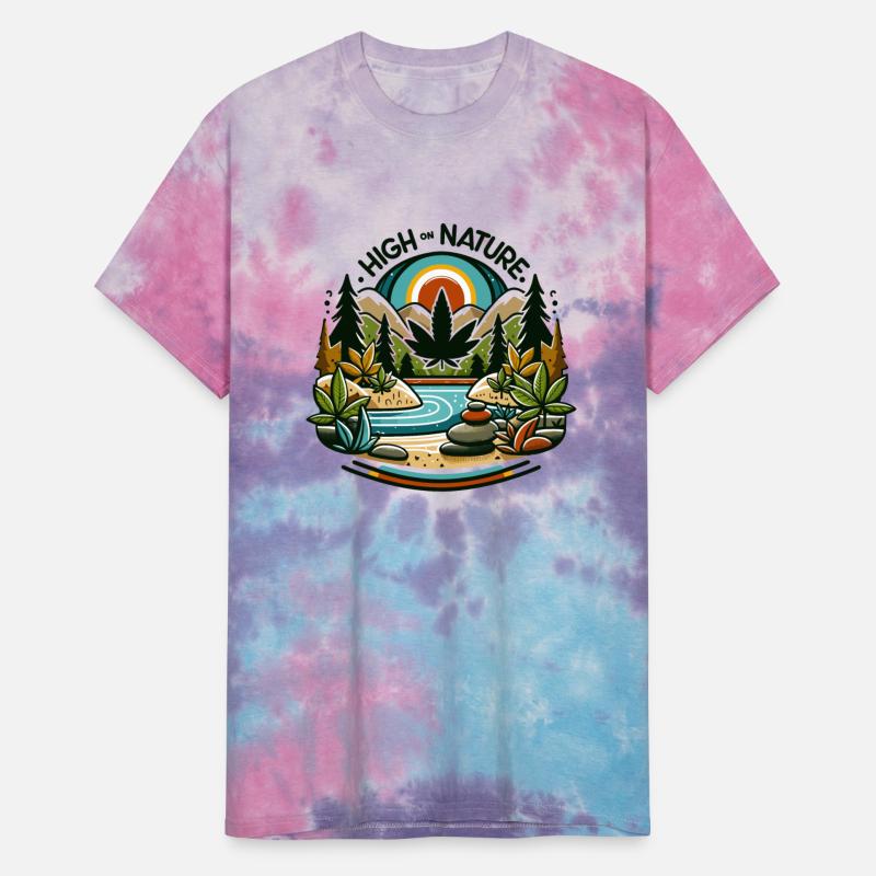 Serene Nature and Cannabis Scene - "High on Nature