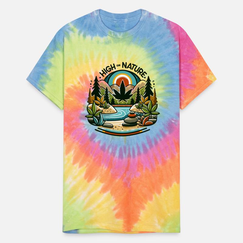 Serene Nature and Cannabis Scene - "High on Nature