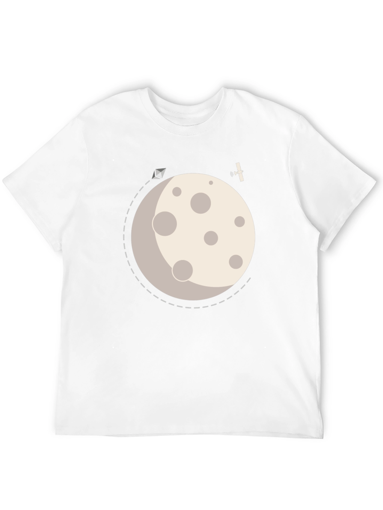To the Moon Graphic Tee - Black