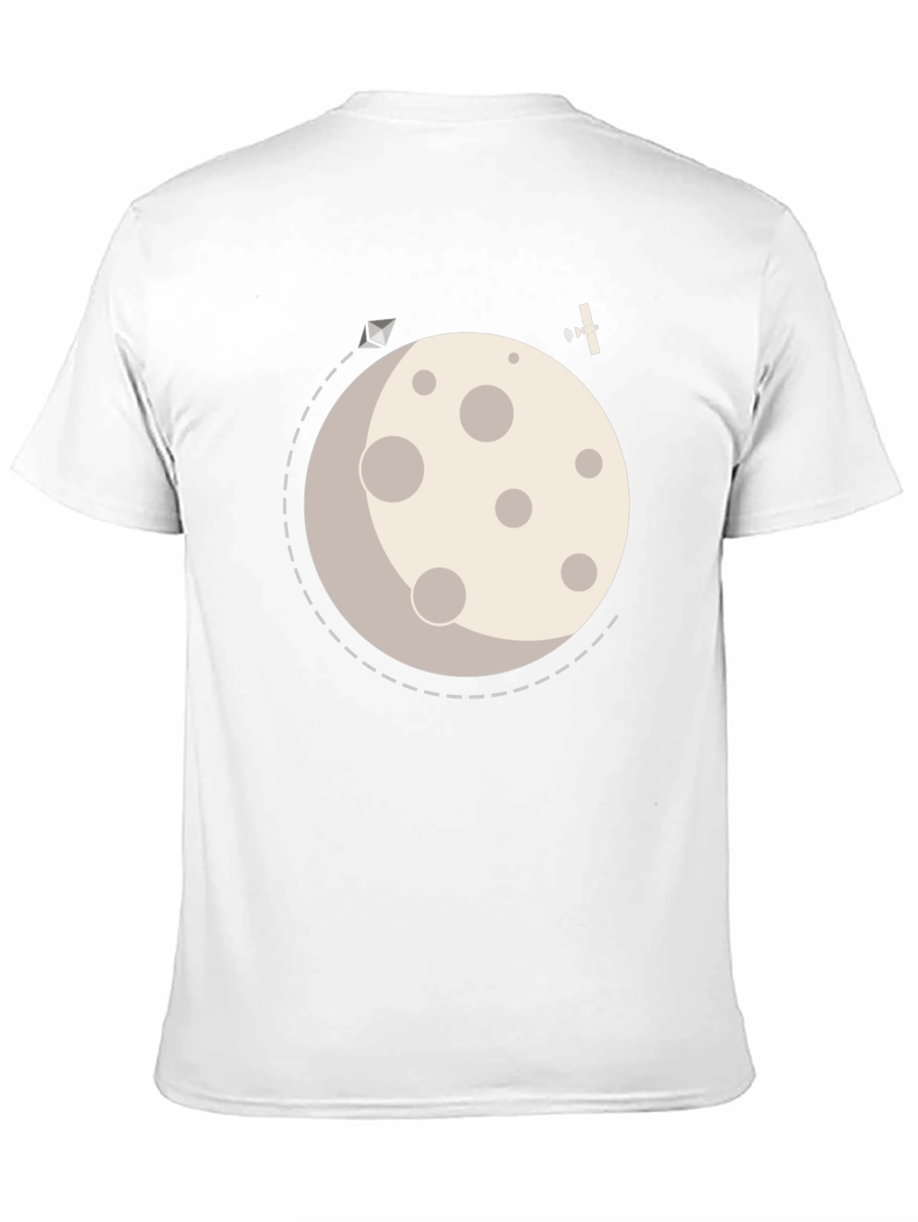 To the Moon Graphic Tee - Black