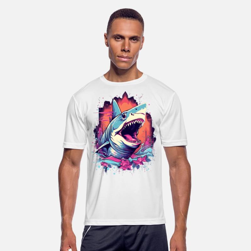 Shark Flowers Marine Explorer Diver Gift