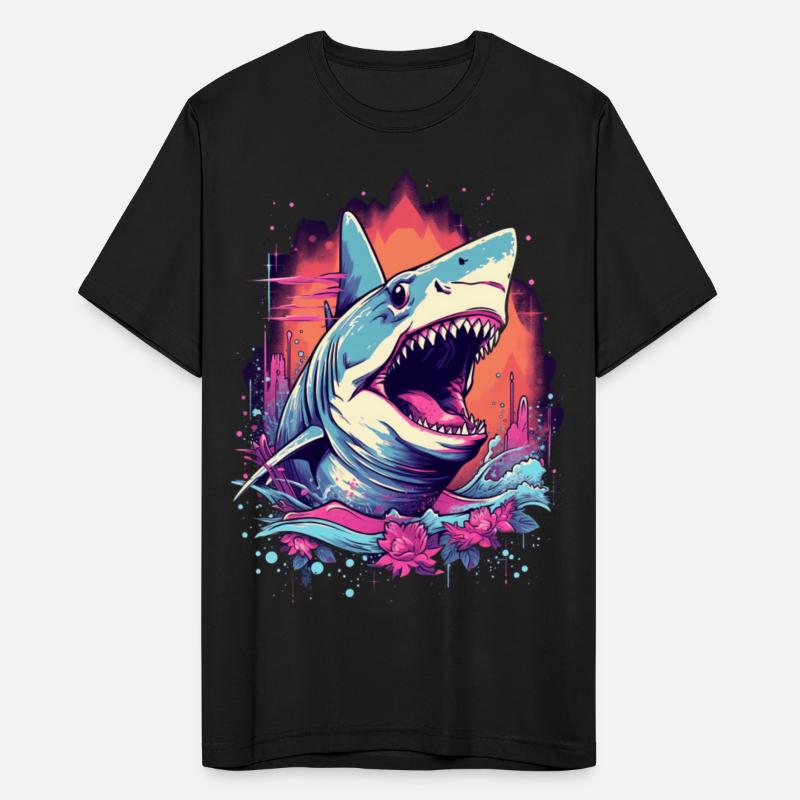 Shark Flowers Marine Explorer Diver Gift