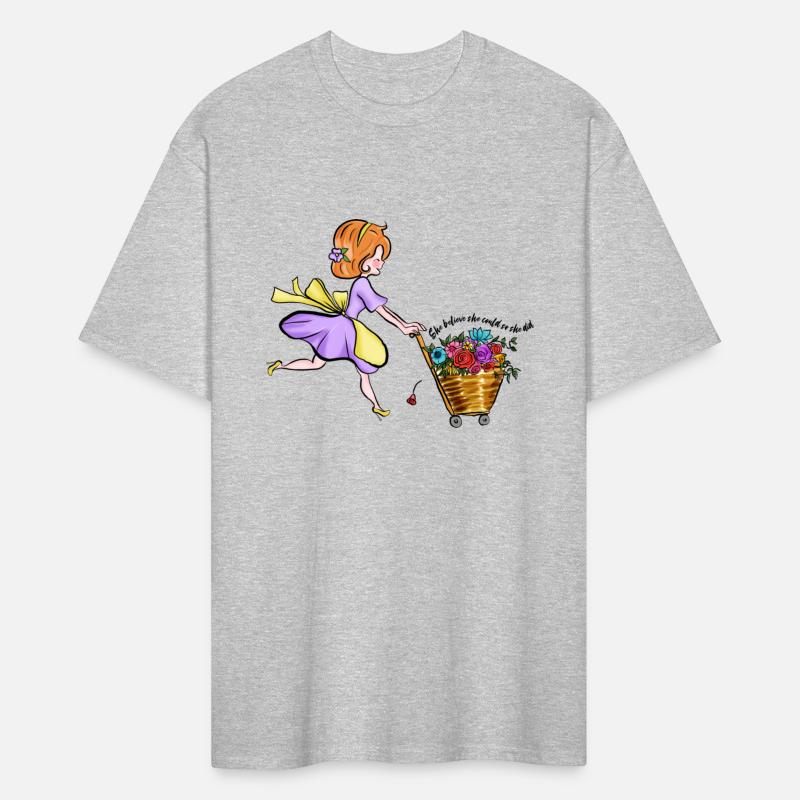 She believe she could so she did