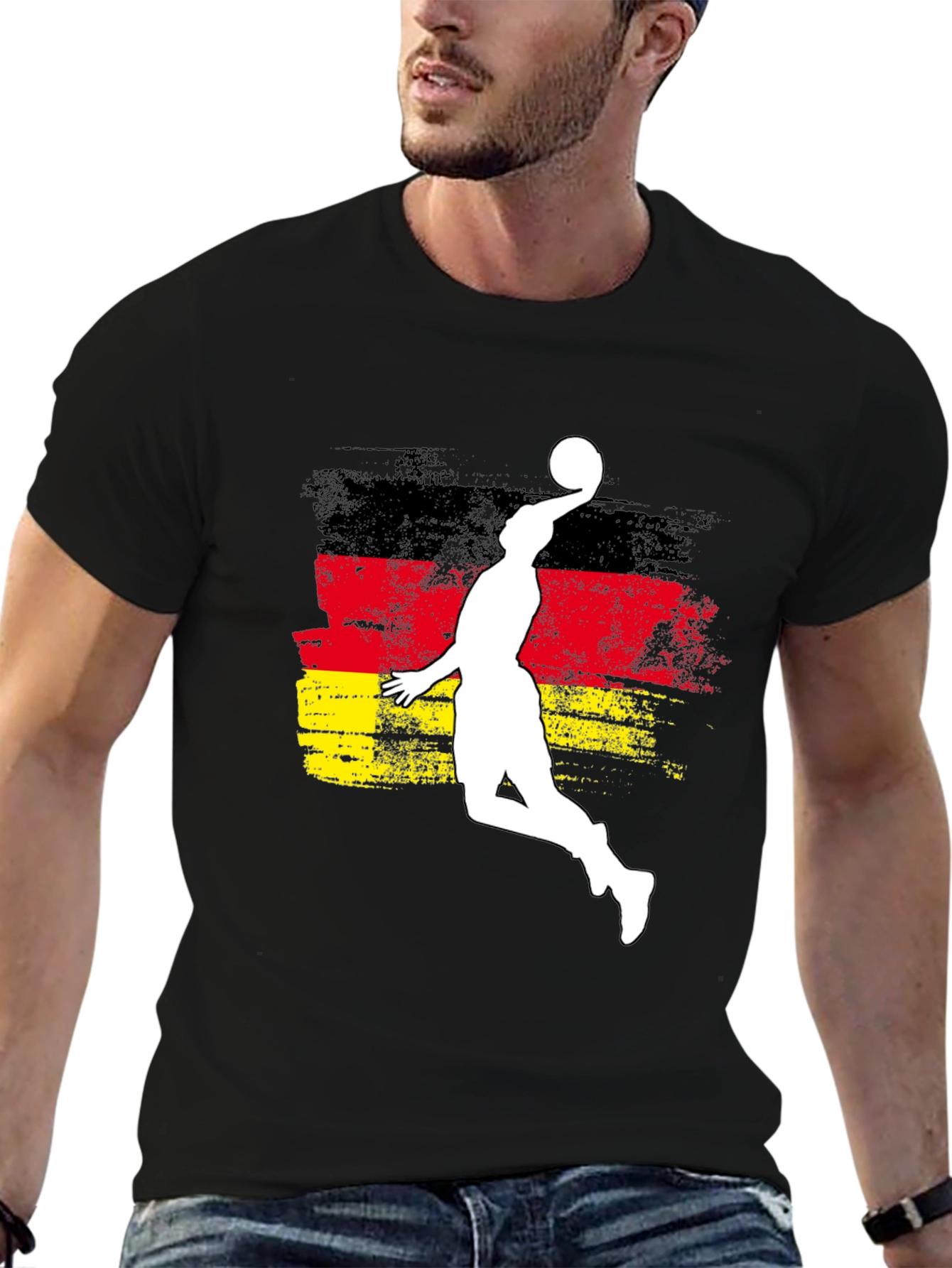 German Basketball Flag T-Shirt