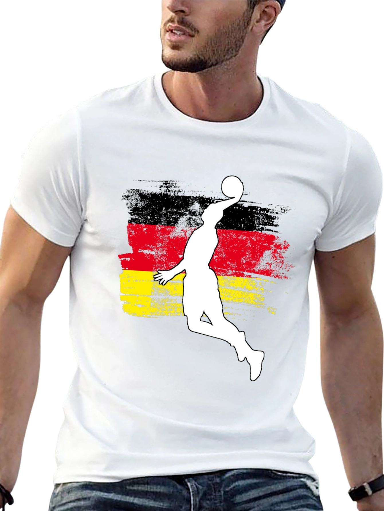 German Basketball Flag T-Shirt