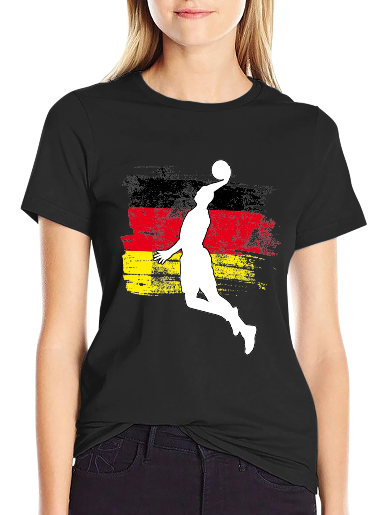 German Basketball Flag T-Shirt