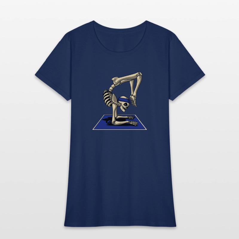 Skeleton Yoga Exercise Pose