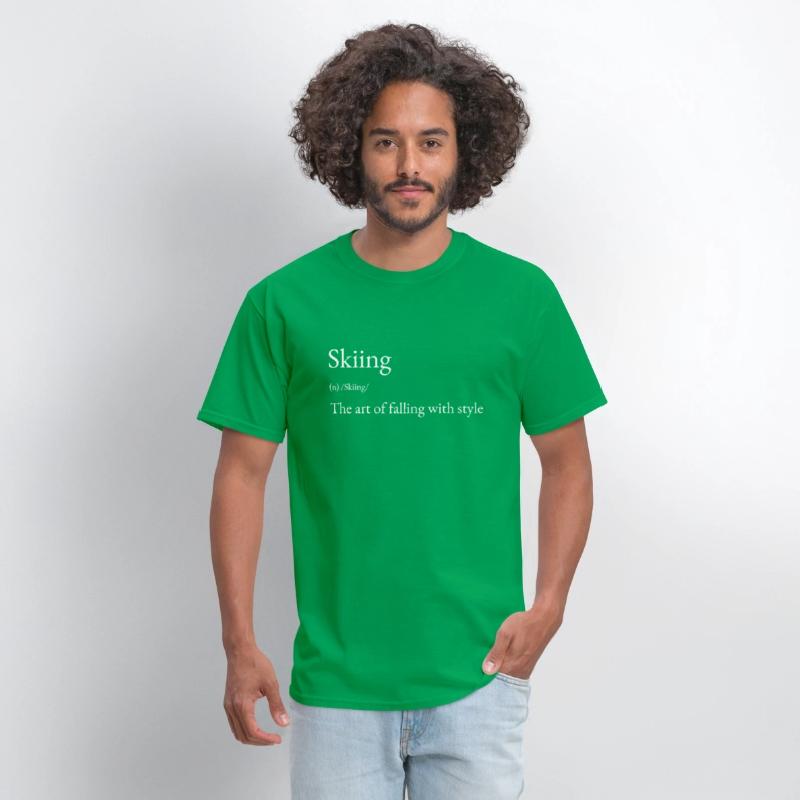 Skiing Definition t-shirt