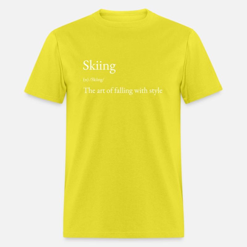 Skiing Definition t-shirt