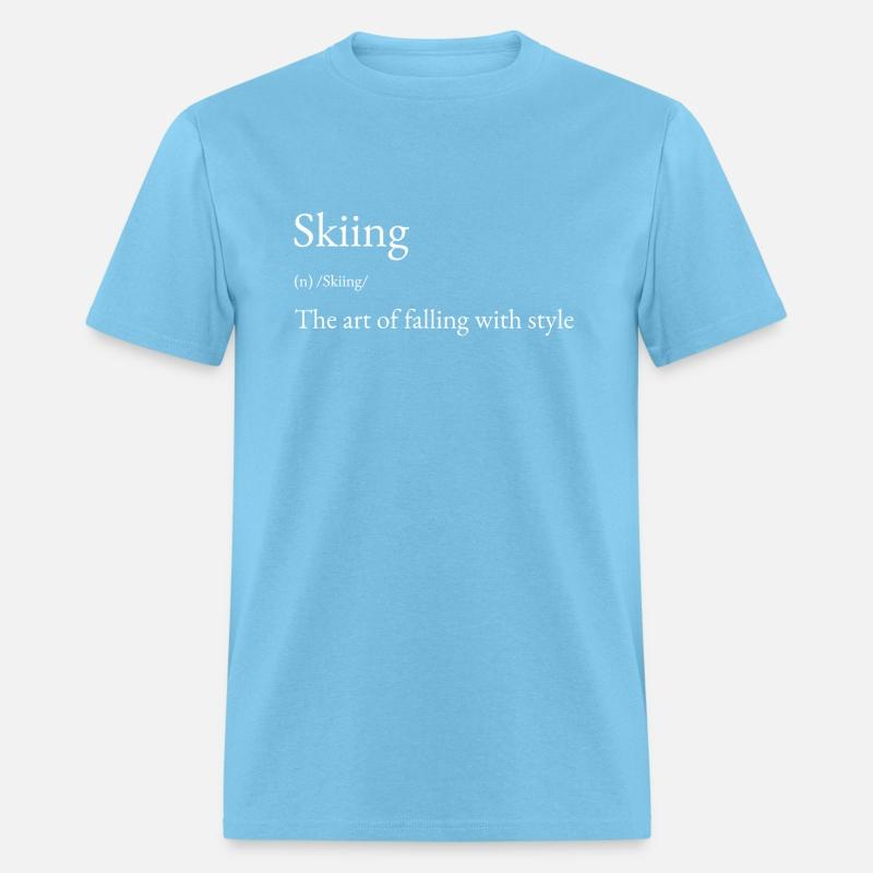 Skiing Definition t-shirt