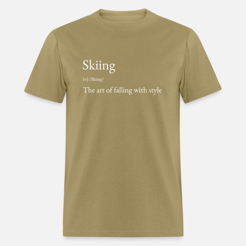 Skiing Definition t-shirt
