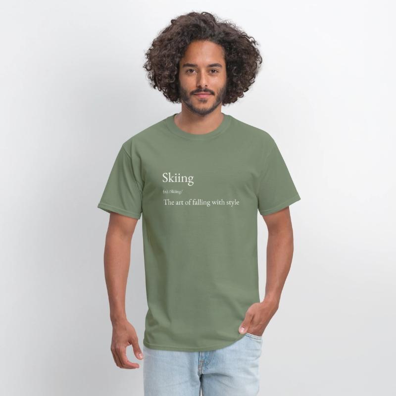 Skiing Definition t-shirt