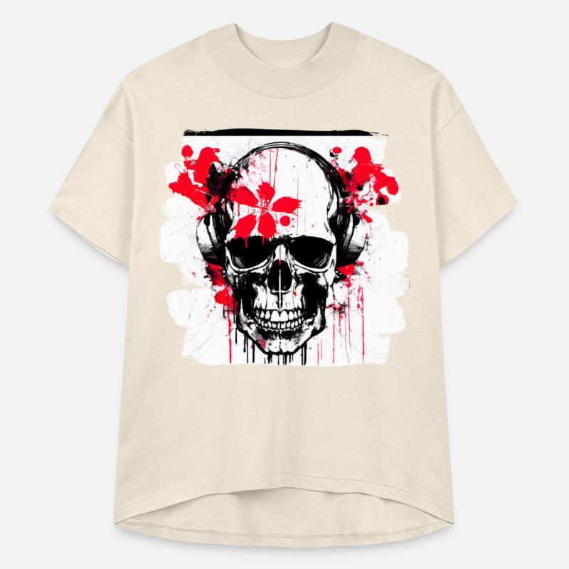 Skull Heavy Metal Trash Polka Demon