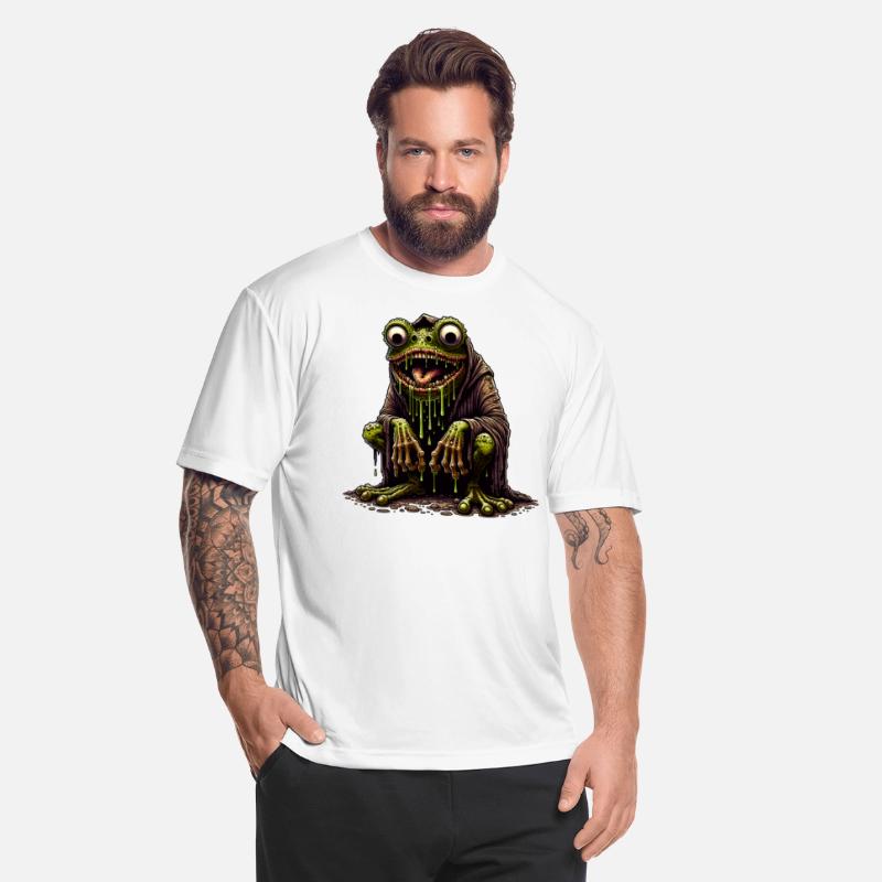 Slime Toad Monster – Creepy Hooded Swamp Creature