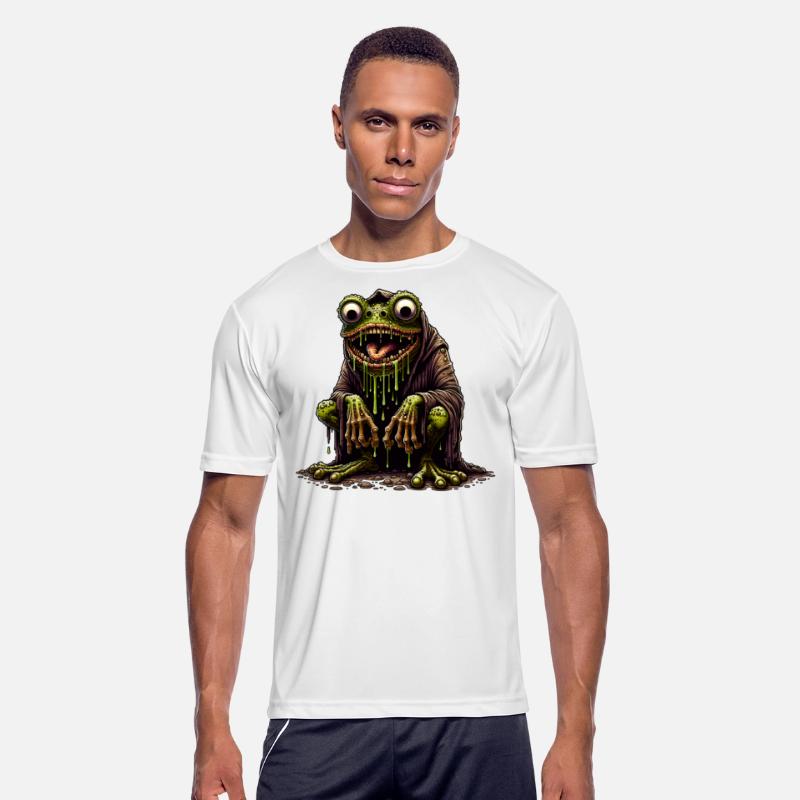 Slime Toad Monster – Creepy Hooded Swamp Creature