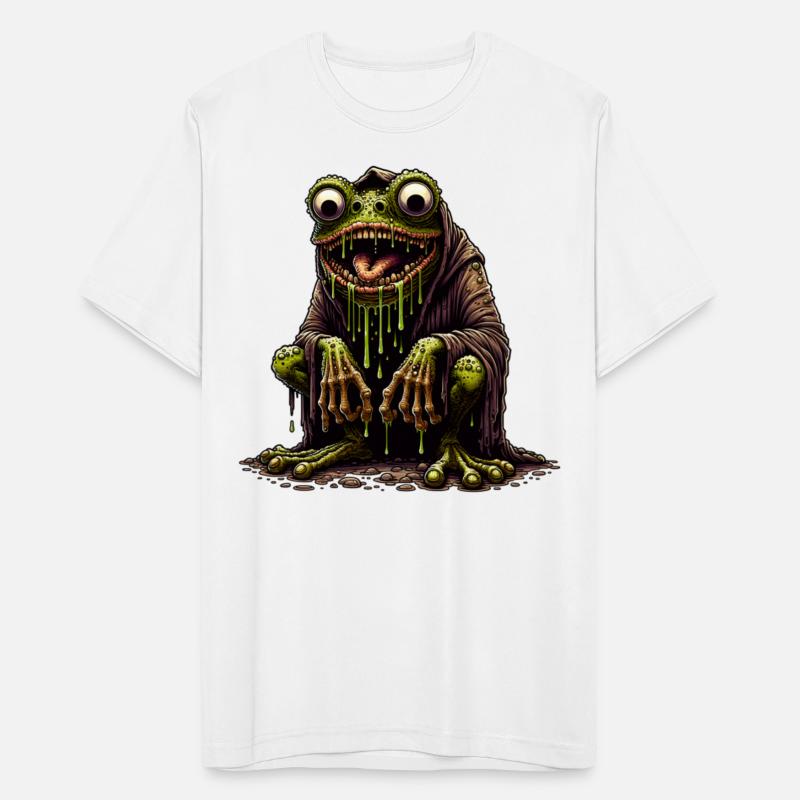 Slime Toad Monster – Creepy Hooded Swamp Creature