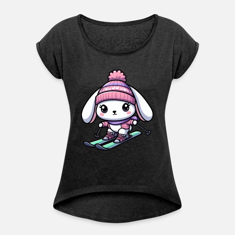 Snow Bunny Ski Skier Winter Vacation Design