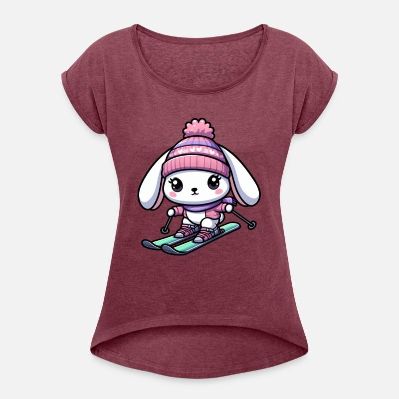 Snow Bunny Ski Skier Winter Vacation Design