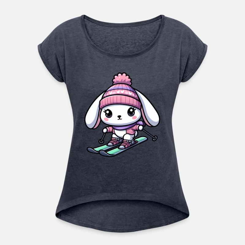 Snow Bunny Ski Skier Winter Vacation Design