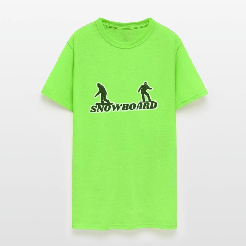 Snowboarders Black Grunge