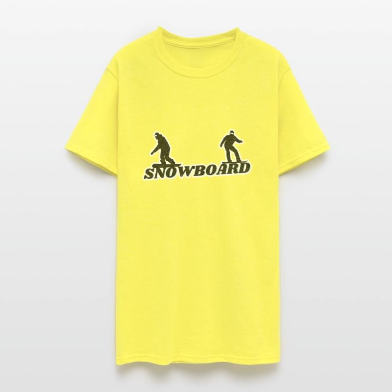 Snowboarders Black Grunge