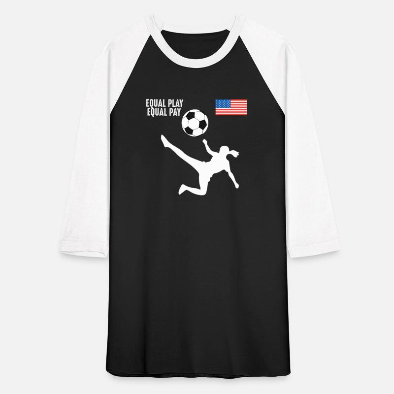 Soccer Equal Play Equal Pay American Flag