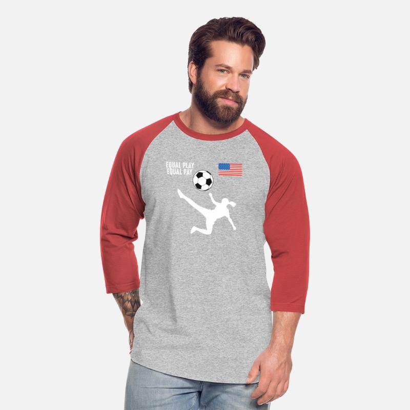 Soccer Equal Play Equal Pay American Flag