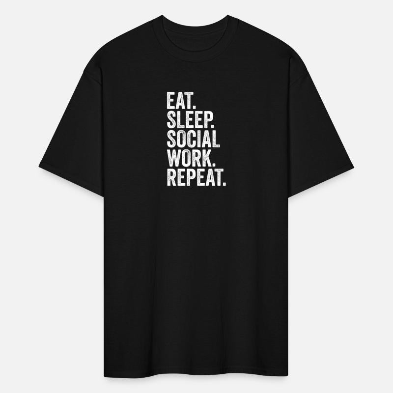 Social Worker Eat Sleep Social Work Repeat