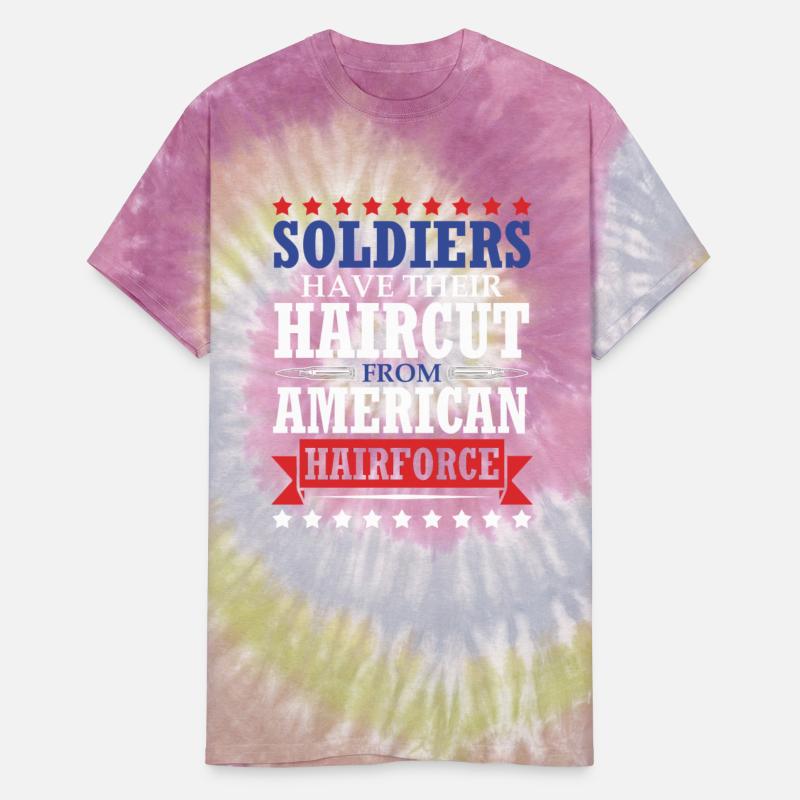 Soldiers Have Their Haircut 4th Of July