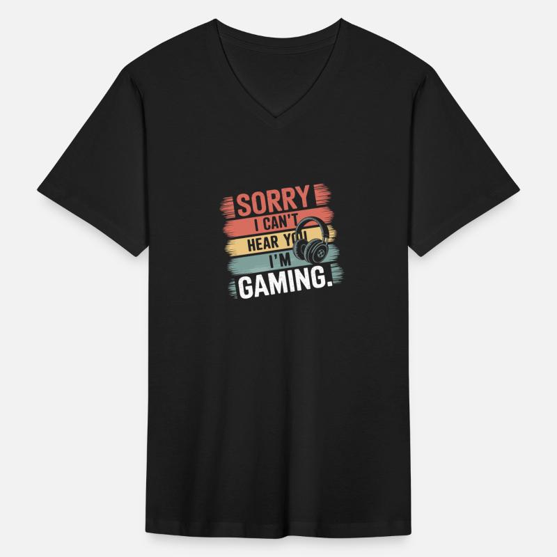 Sorry I Can't Hear You I'm Gaming Retro Headset