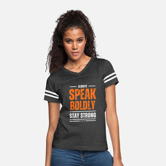 SPEAK BOLDLY MOTIVATION T SHIRT COOL
