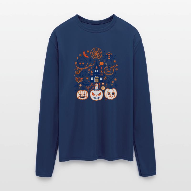 Spooky Halloween Haunted Castle Design