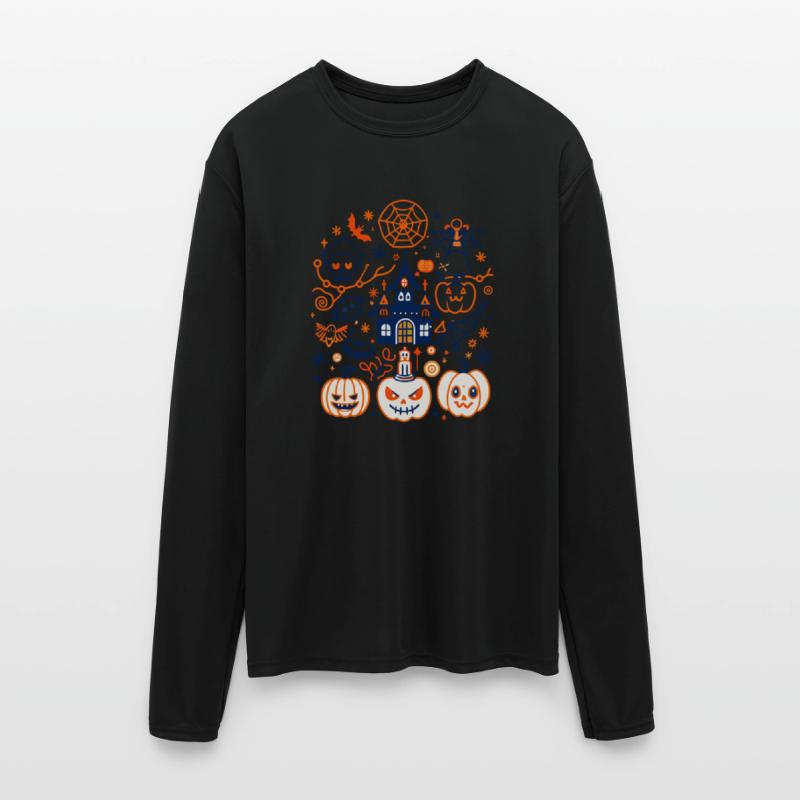 Spooky Halloween Haunted Castle Design